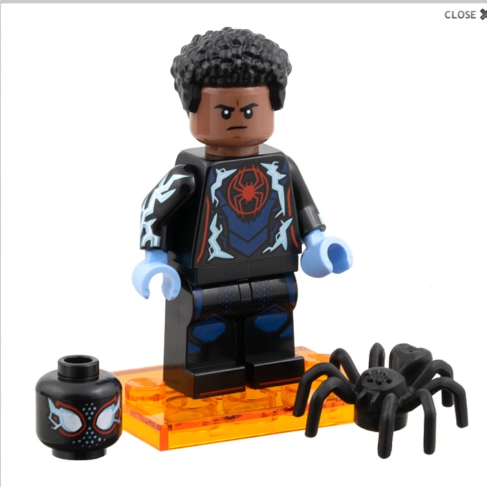 LEGO Spider-Man Minifig from Spider-Man Across the Spider-Verse